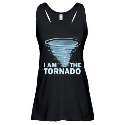 I Am The Storm Twister Tornado Hurricane Meteorologist Ladies Essential Flowy Tank