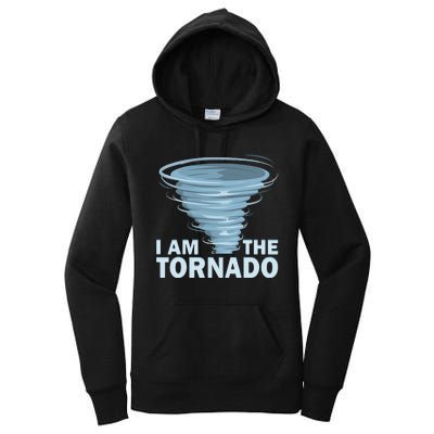 I Am The Storm Twister Tornado Hurricane Meteorologist Women's Pullover Hoodie