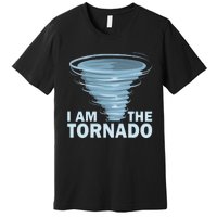 I Am The Storm Twister Tornado Hurricane Meteorologist Premium T-Shirt