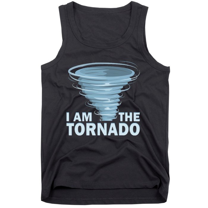 I Am The Storm Twister Tornado Hurricane Meteorologist Tank Top