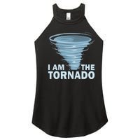 I Am The Storm Twister Tornado Hurricane Meteorologist Women's Perfect Tri Rocker Tank