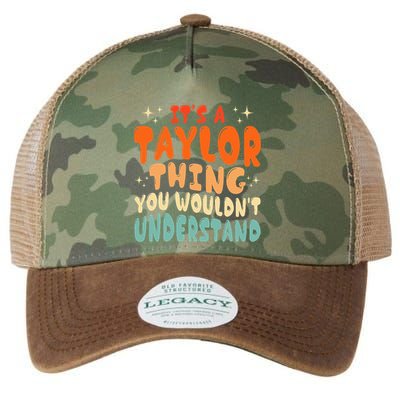 It's A T.aylor Thing You Wouldn't Understand Retro Taylor Legacy Tie Dye Trucker Hat