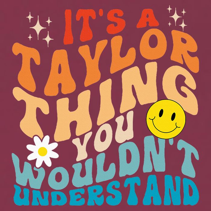 It's A T.aylor Thing You Wouldn't Understand Retro Groovy 16oz Travel Tumbler