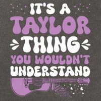 ItS A Taylor Thing You WouldnT Understand Taylor Cotton Canvas Backpack