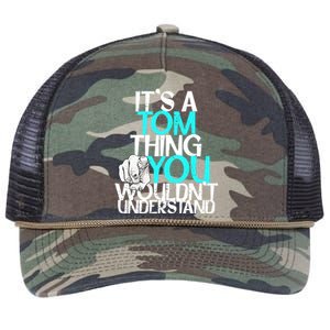 It's A Tom Thing You Wouldn't Understand Gift Retro Rope Trucker Hat Cap