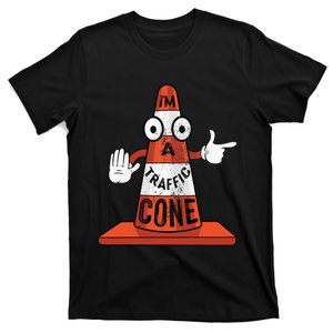 Im A Traffic Cone Halloween Last Minute Costume Funny T-Shirt