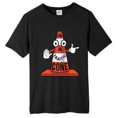 Im A Traffic Cone Halloween Last Minute Costume Funny Tall Fusion ChromaSoft Performance T-Shirt