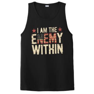 I Am The Enemy Within Kamala Harris Trump PosiCharge Competitor Tank