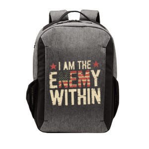 I Am The Enemy Within Kamala Harris Trump Vector Backpack