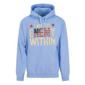 I Am The Enemy Within Kamala Harris Trump Unisex Surf Hoodie