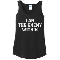 I Am The Enemy Within Kamala Harris Trump Ladies Essential Tank