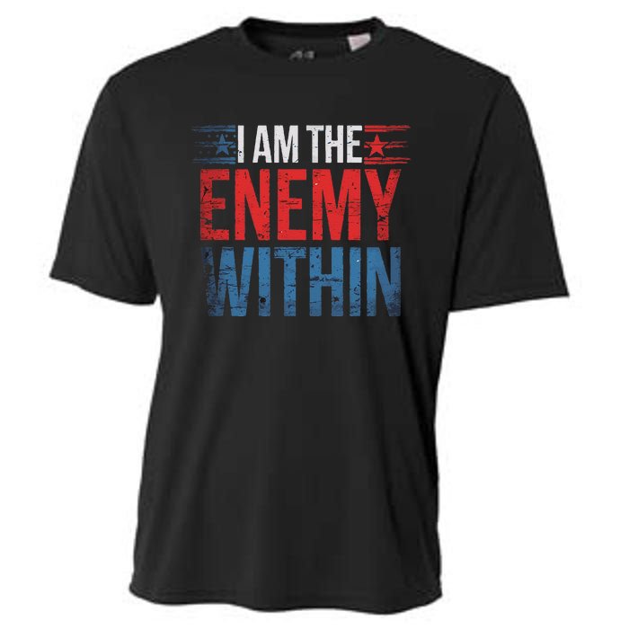 I Am The Enemy Within Kamala Harris Trump Cooling Performance Crew T-Shirt