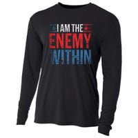 I Am The Enemy Within Kamala Harris Trump Cooling Performance Long Sleeve Crew