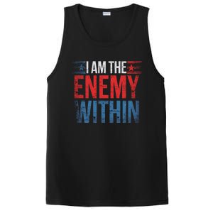 I Am The Enemy Within Kamala Harris Trump PosiCharge Competitor Tank