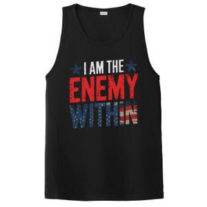 I Am The Enemy Within Kamala Harris Trump PosiCharge Competitor Tank