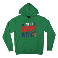 I Am The Enemy Within Kamala Harris Trump Hoodie