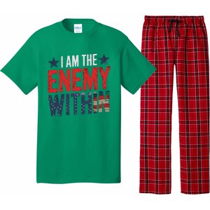 I Am The Enemy Within Kamala Harris Trump Pajama Set