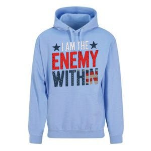 I Am The Enemy Within Kamala Harris Trump Unisex Surf Hoodie