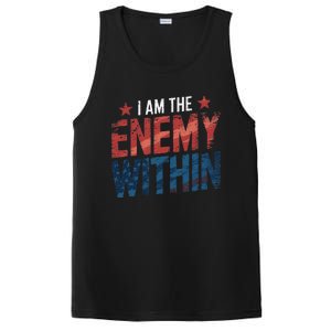 I Am The Enemy Within Kamala Harris Trump PosiCharge Competitor Tank