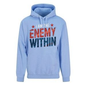 I Am The Enemy Within Kamala Harris Trump Unisex Surf Hoodie