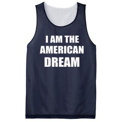 I Am The American Dream Mesh Reversible Basketball Jersey Tank