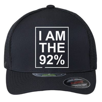 I Am The 92 Percent Bold Empowerment Statement Flexfit Unipanel Trucker Cap