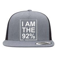 I Am The 92 Percent Bold Empowerment Statement Flat Bill Trucker Hat