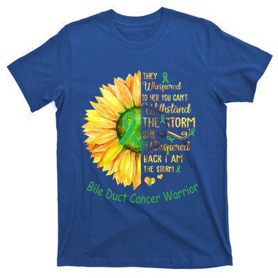 I Am The Storm Bile Duct Cancer Warrior Cool Gift T-Shirt