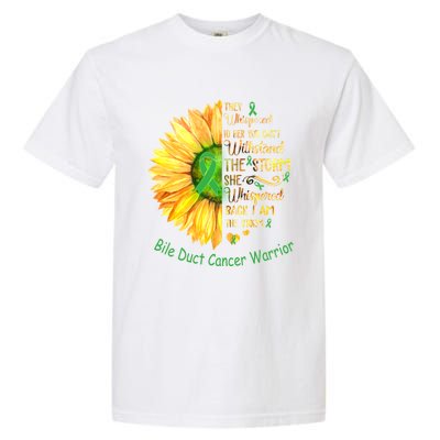 I Am The Storm Bile Duct Cancer Warrior Cool Gift Garment-Dyed Heavyweight T-Shirt