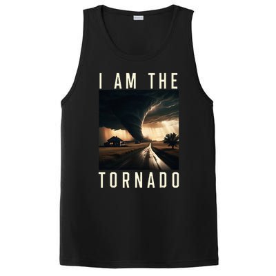 I Am The Tornado Costume Storm Hurricane Meteorologist PosiCharge Competitor Tank