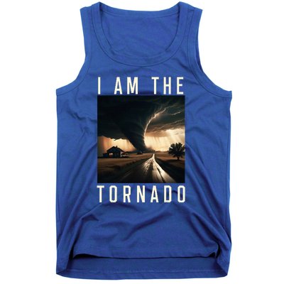 I Am The Tornado Costume Storm Hurricane Meteorologist Tank Top