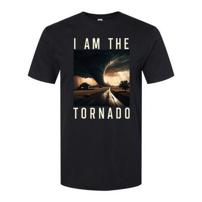 I Am The Tornado Costume Storm Hurricane Meteorologist Softstyle CVC T-Shirt