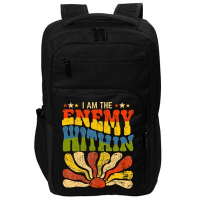 I Am The Enemy Within America Impact Tech Backpack