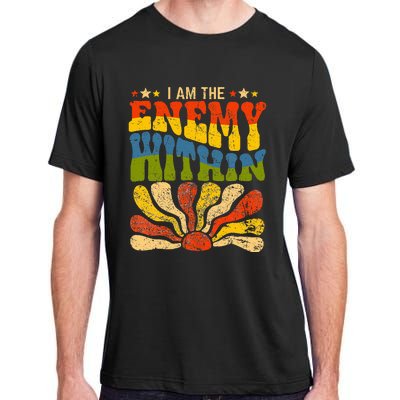 I Am The Enemy Within America Adult ChromaSoft Performance T-Shirt