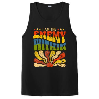 I Am The Enemy Within America PosiCharge Competitor Tank