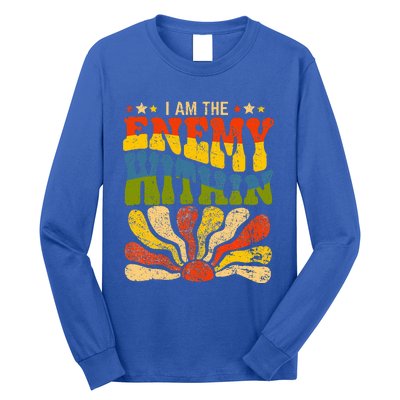 I Am The Enemy Within America Long Sleeve Shirt