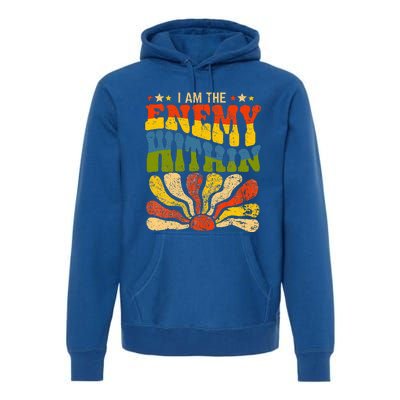 I Am The Enemy Within America Premium Hoodie