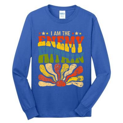 I Am The Enemy Within America Tall Long Sleeve T-Shirt