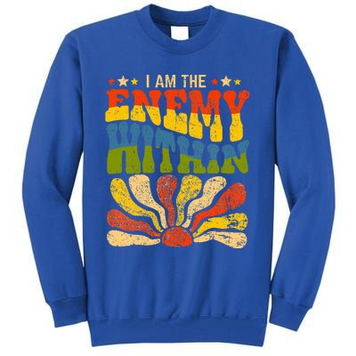 I Am The Enemy Within America Tall Sweatshirt