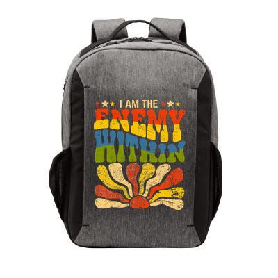 I Am The Enemy Within America Vector Backpack