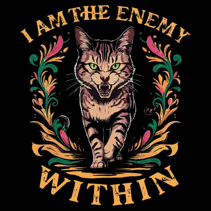 I Am The Enemy Within Cooling Performance Crew T-Shirt