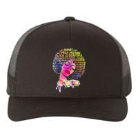 I Am The Storm Strong African Woman In Black History Month Yupoong Adult 5-Panel Trucker Hat