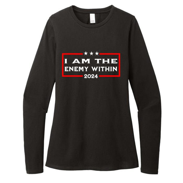 I Am The Enemy Within Womens CVC Long Sleeve Shirt