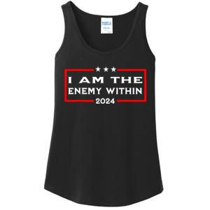 I Am The Enemy Within Ladies Essential Tank