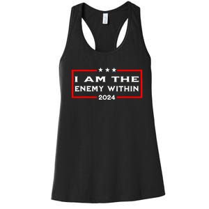 I Am The Enemy Within Women's Racerback Tank