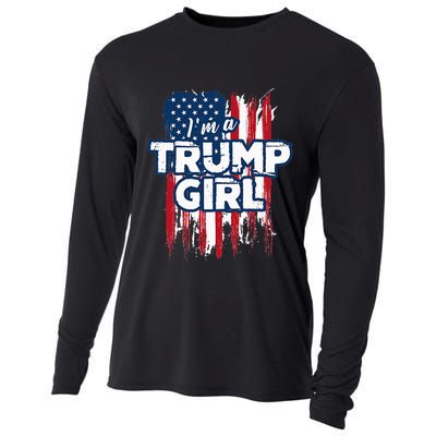 IM A Trump Girl Cooling Performance Long Sleeve Crew