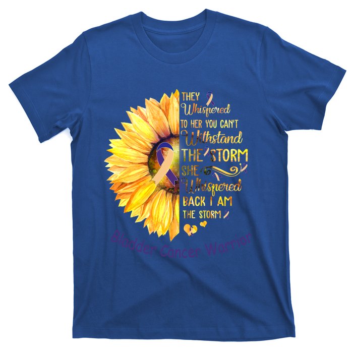 I Am The Storm Bladder Cancer Warrior Gift T-Shirt