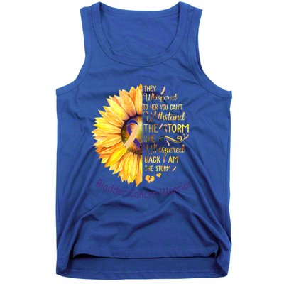 I Am The Storm Bladder Cancer Warrior Gift Tank Top