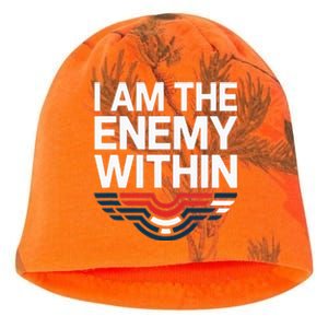 I Am The Enemy Within Kati - Camo Knit Beanie