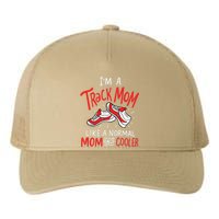 I'm A Track Mom Athletic Field Runner Mothers Day Yupoong Adult 5-Panel Trucker Hat